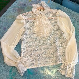Vintage Lace Romeo Blouse